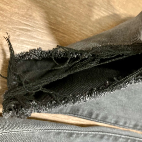 GAP Women’s Charcoal Denim High Rise Jeans 31R True Skinny - Picture 15 of 16